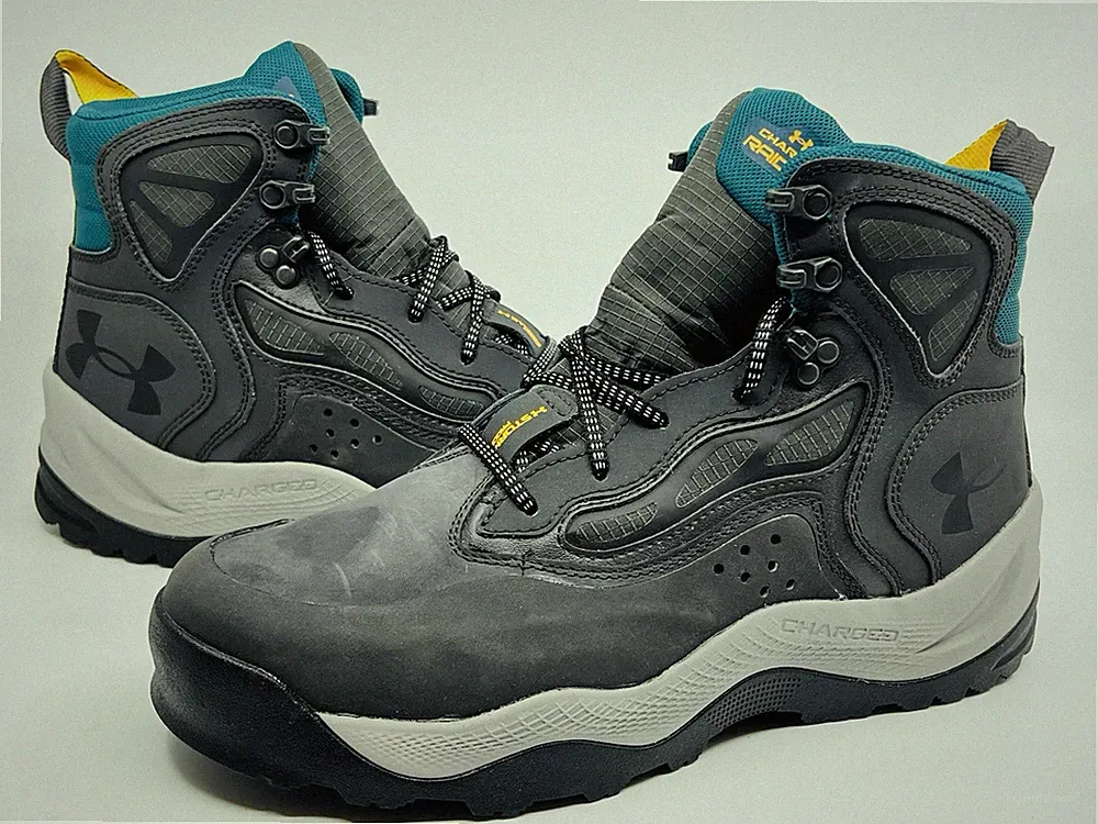 Under Armour UA Charged Raider Hiking Waterproof Boots Size 10 3024265-101
