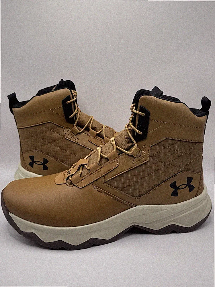 Under Armour UA Mens Size 11.5 Stellar G2 6" Tactical Hiking Boots 3025578-200