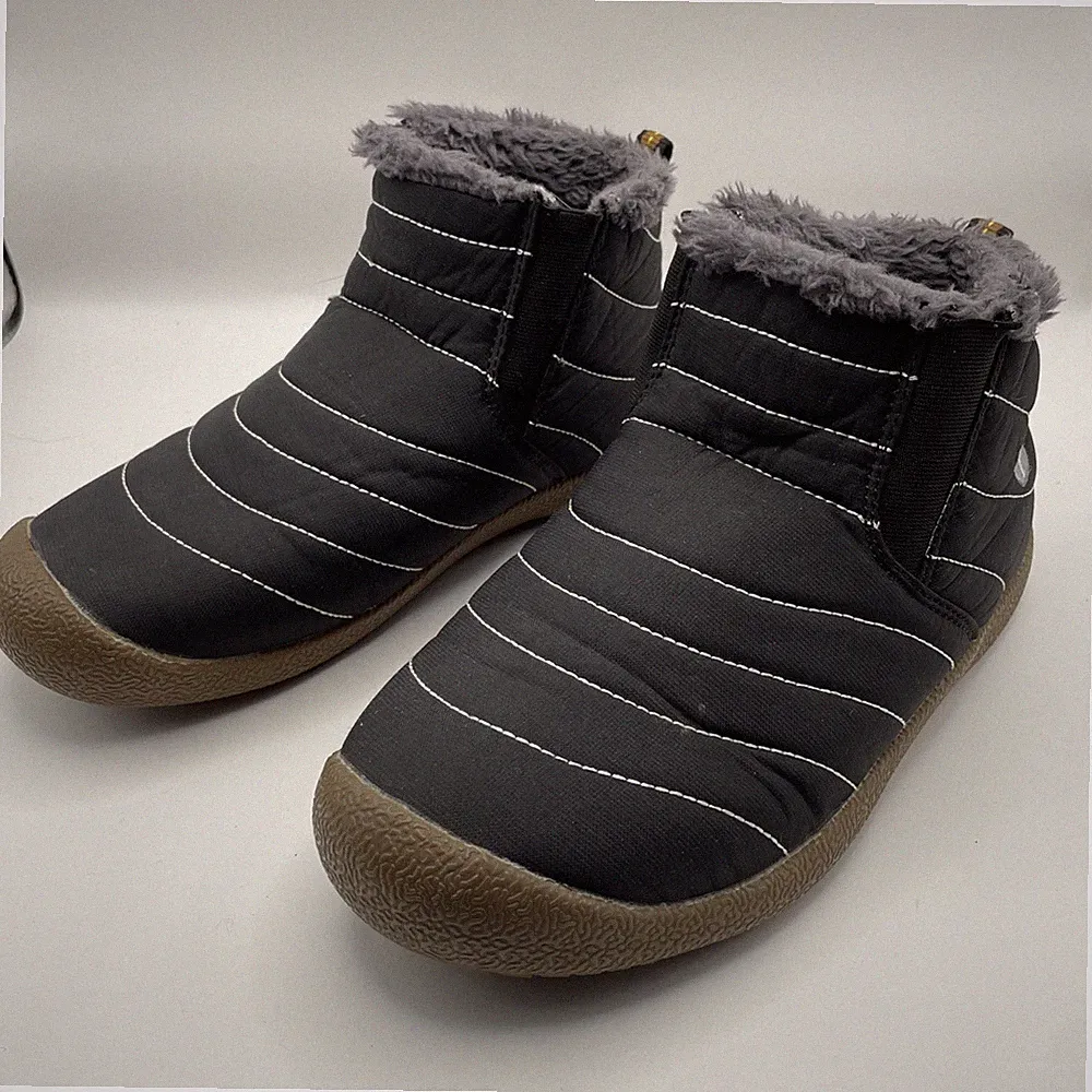 Unisex Winter Warm Outdoor Waterproof Hiking Ankle Snow Boots Shoes Size US 38