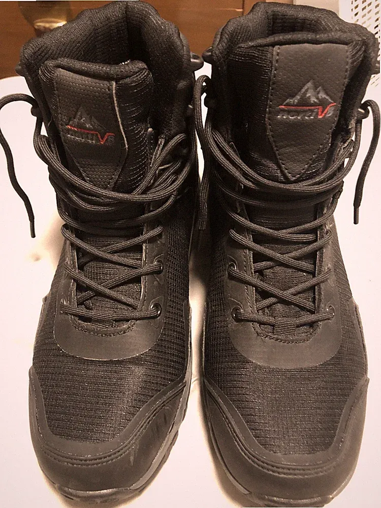 US Men's Waterproof Hiking Boots Outdoor Mid Trekking Backpacking Mountaineering