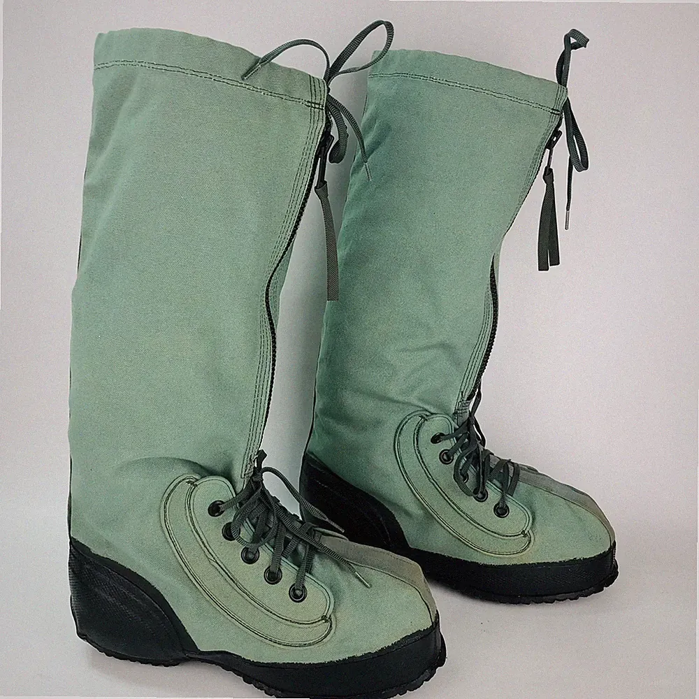 US Military Issued Extreme Cold Weather Mukluk Boots Green Sz Medium Type N-1B
