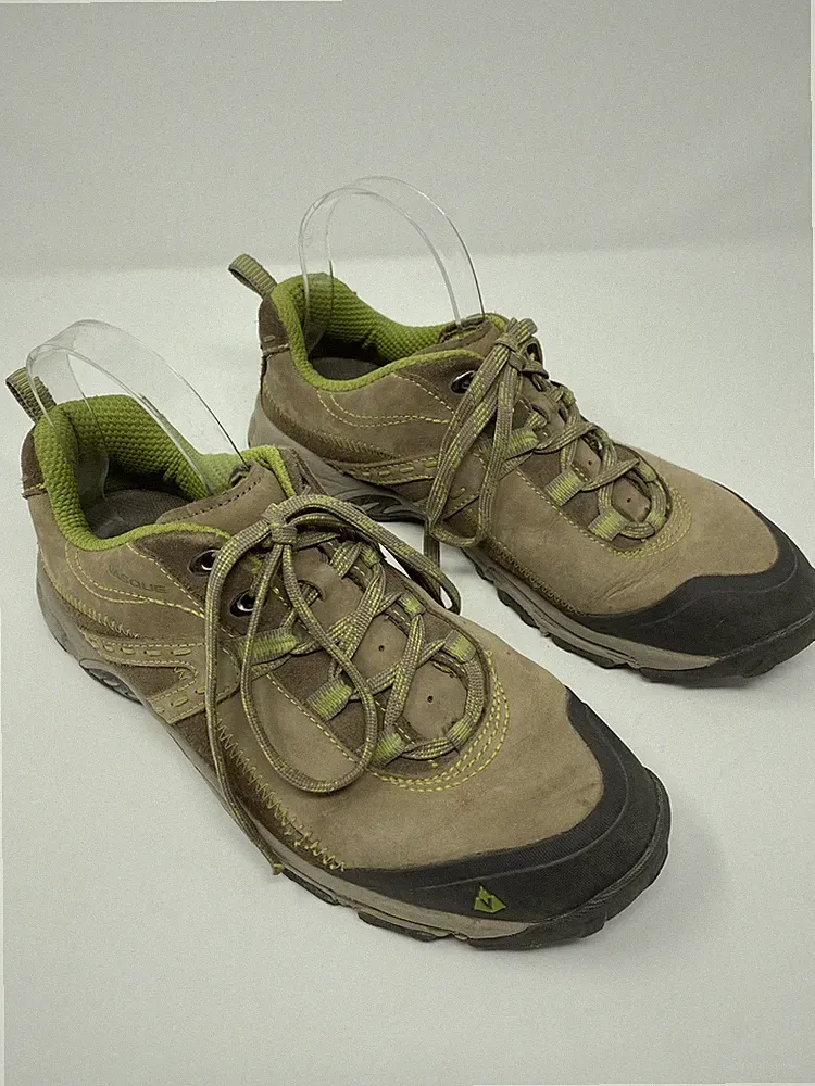 Vasque 7043 Jule Lime Bump Toe Lace-Up Casual Hiking Sneakers Women's Size 9