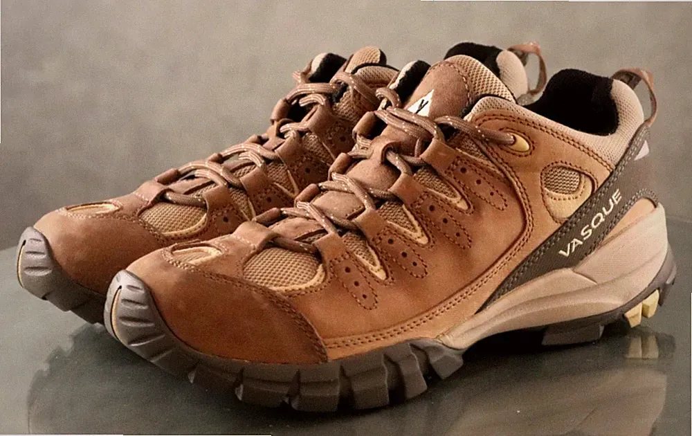 Vasque Mantra Women's Trail Hiking Shoes Size 9 Leather Tan EUC