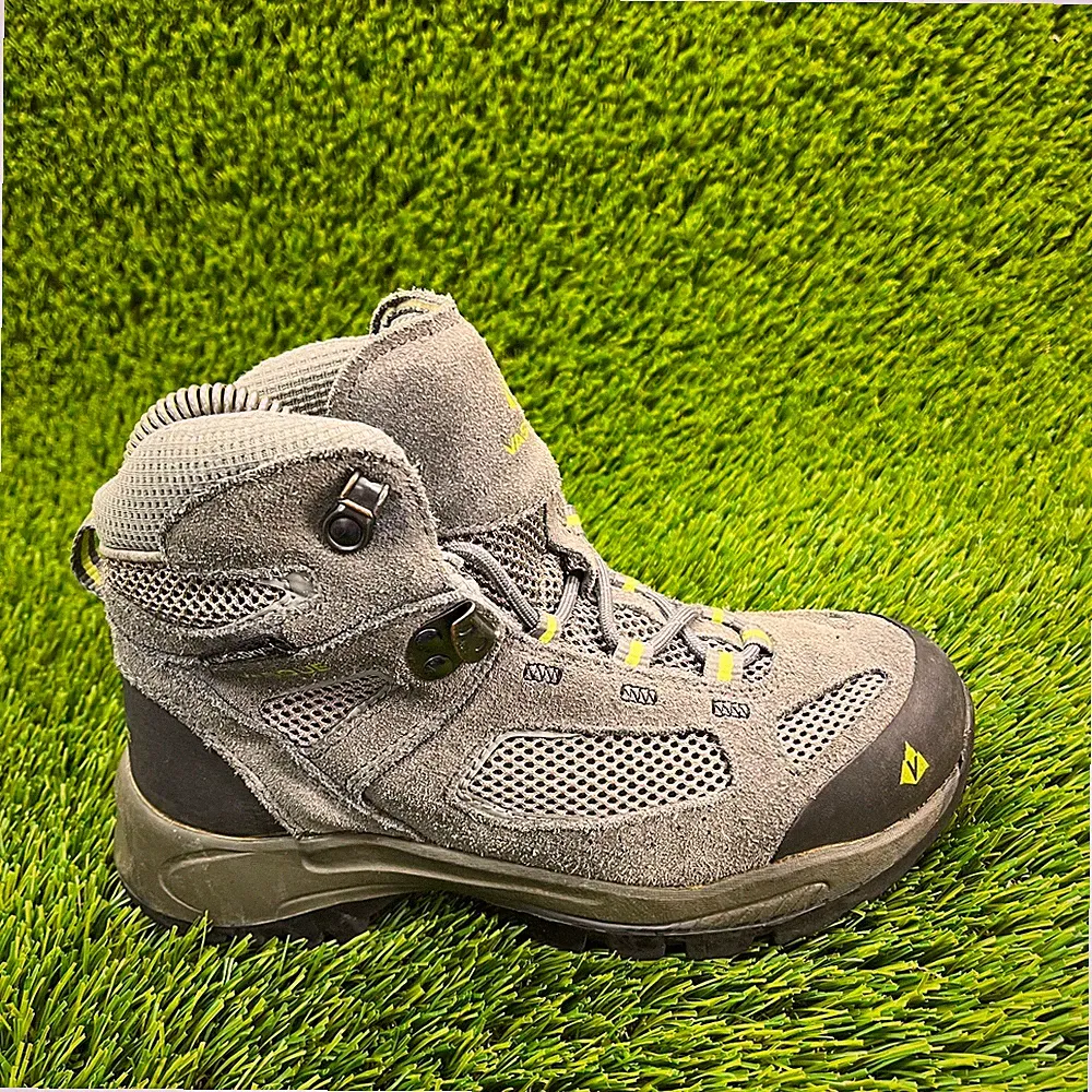 Vasque Ultra Dry Boys Size 3M Gray Black Outdoor Trail Hiking Boots Shoes 7213