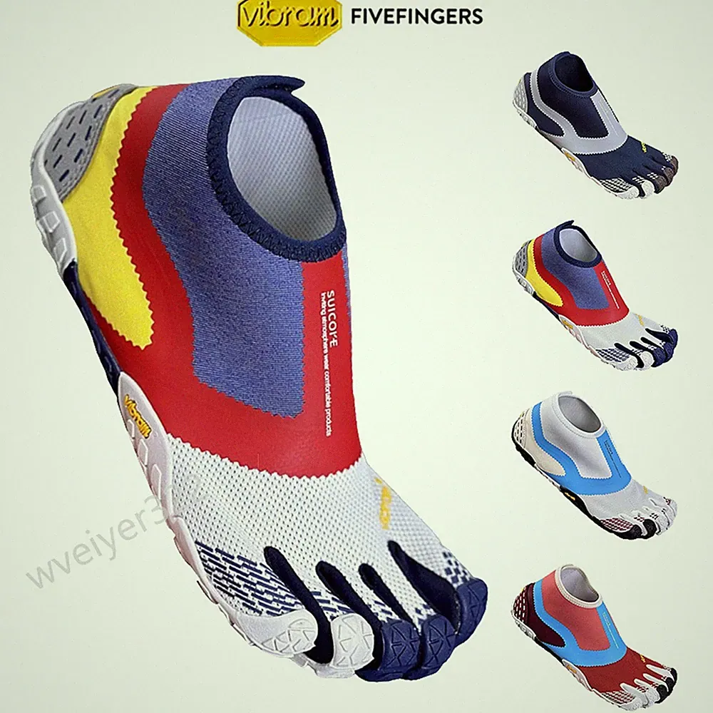 Vibram Five Fingers V-Alpha Men's Hiking Shoes Blue White US Size 6-11.5