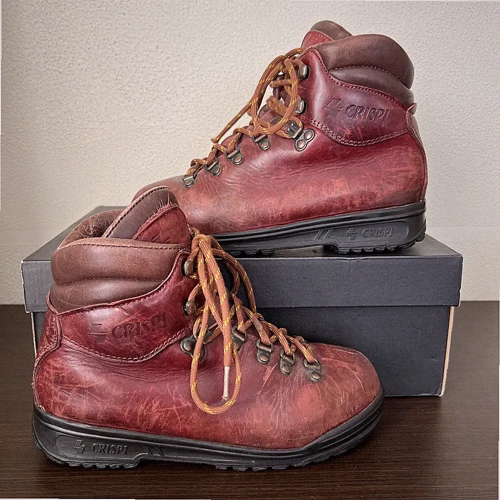 Vintage Crispi Sympatex Italian Leather Hiking Boots Women’s Size EU 38, US 6