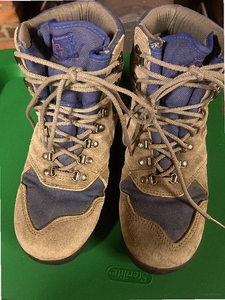 Vintage Merrell Mariah GTX Hiking Boots Women’s Sz 7.5 Blue/Gray Gore-Tex Suede