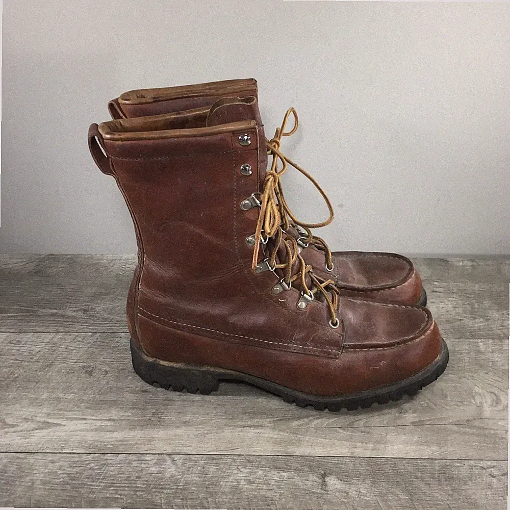 Vintage Red Wing Irish Setter Women’s Mountaineering Hiking Leather Boots 9 Wide