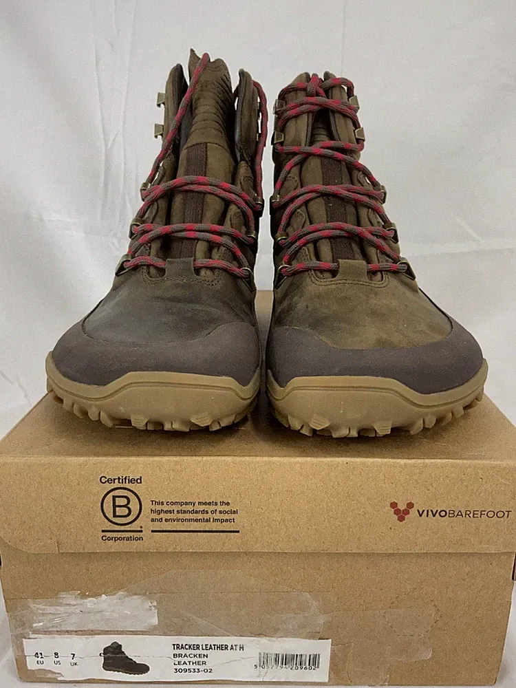 Vivobarefoot Men’s 8 US Tracker Leather AT Bracken Hiking Boots