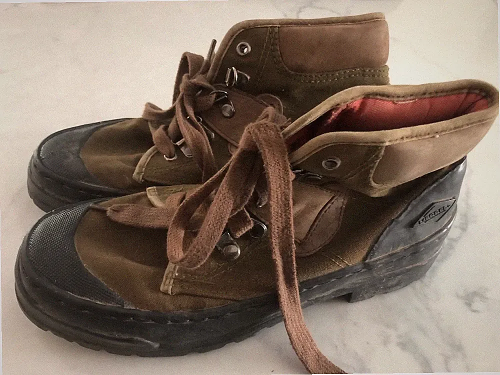 Vtg Women’s Merrell Boots, Eco Terra Bronze, Front Range Bump, Toe Lace-Up, US 6