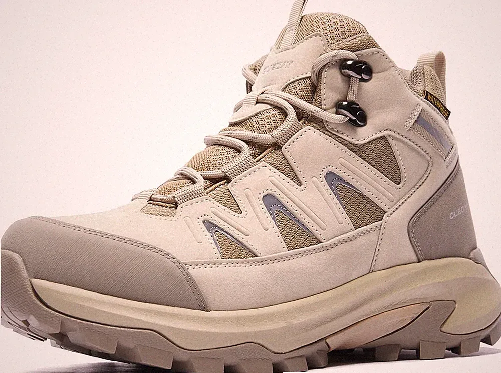 Waterproof Hiking Boots for Women Men Non Slip Leather Outdoor Backpacking Shoes