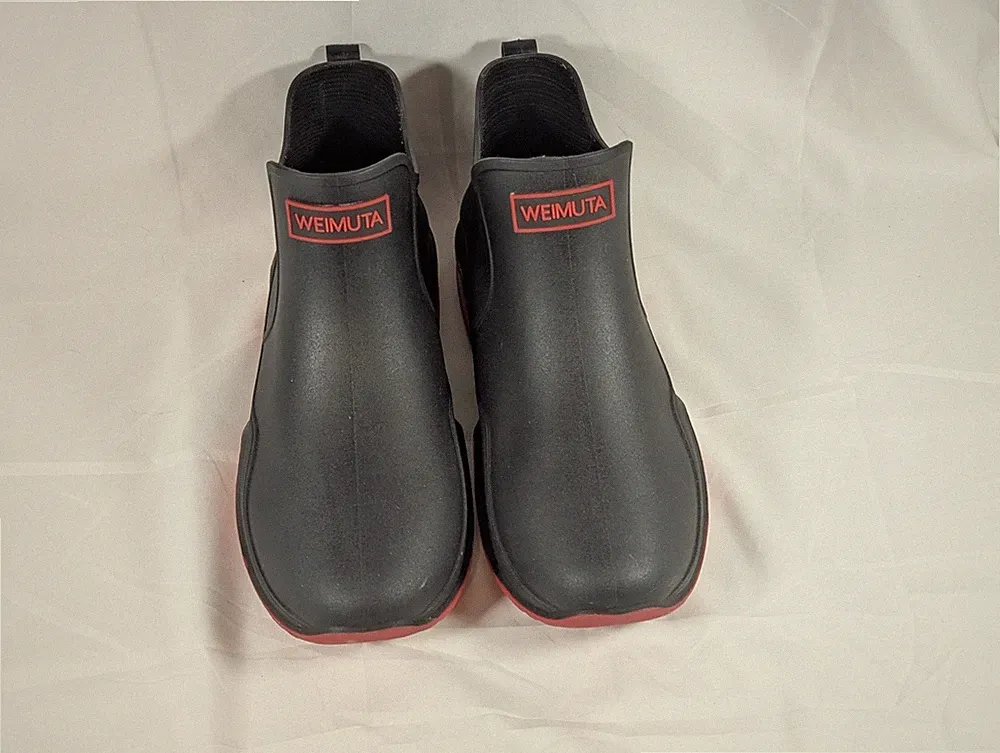Waterproof Rain Boots Outdoor Gardening Water Shoes PU Low Top Womens SZ 40