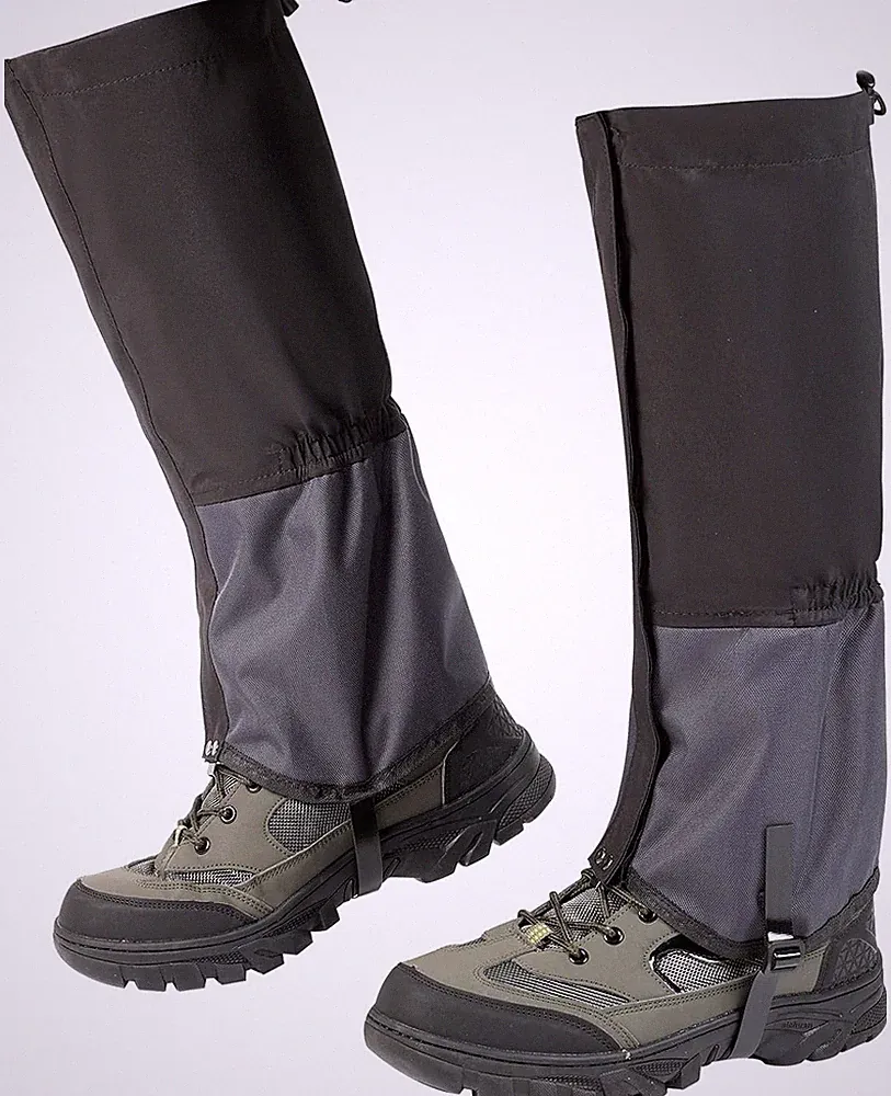 Waterproof Trail Gators for Hiking Boots Adjustable Ankle Leg Gaiters for Men Wo