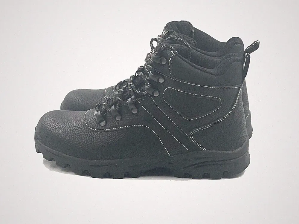 WEATHERPROOF VINTAGE Men's Black 1 Platform Jasper Block Heel Hiking Boots 8 M