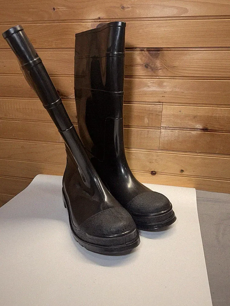 West Chester Steel Toe PVC Work Boots Size 10 16” Waterproof Safety Boots