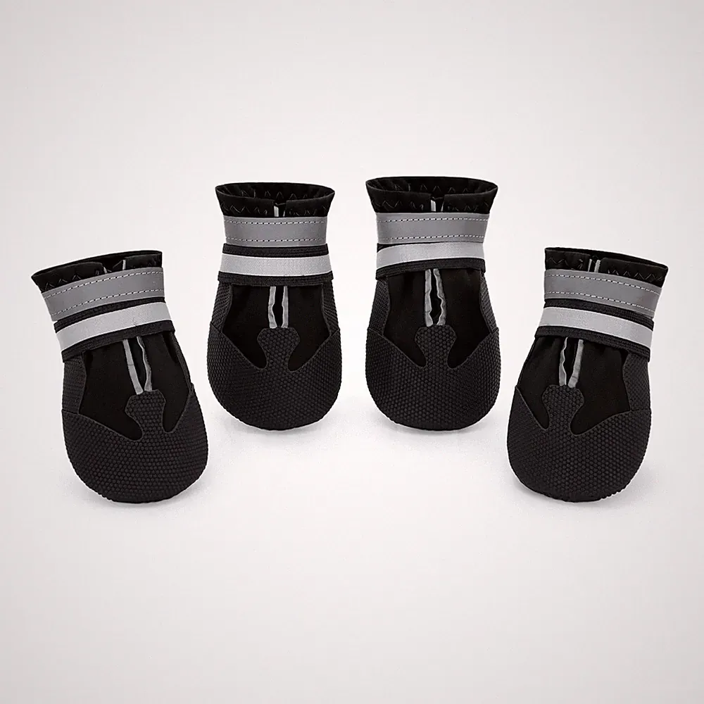 Winter Dog Boots - Non-Slip Dog Shoes for Snow/Summer Hot Pavement, Reflectiv...