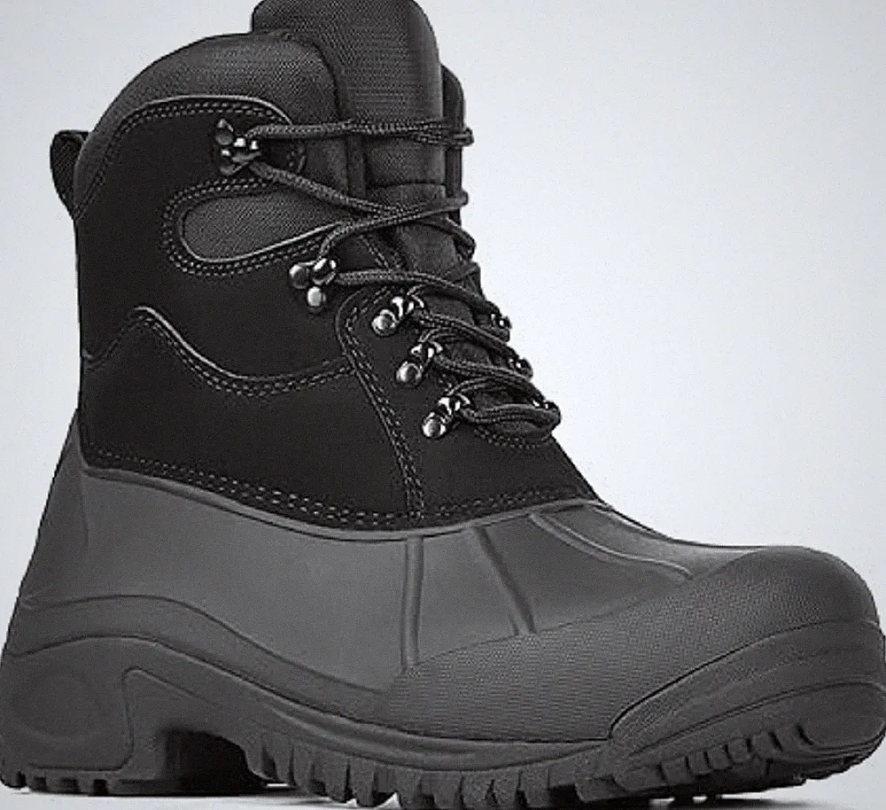 Winter Steel Toe Work Boots for Men Insulated Waterproof Work Boots for Men Stee