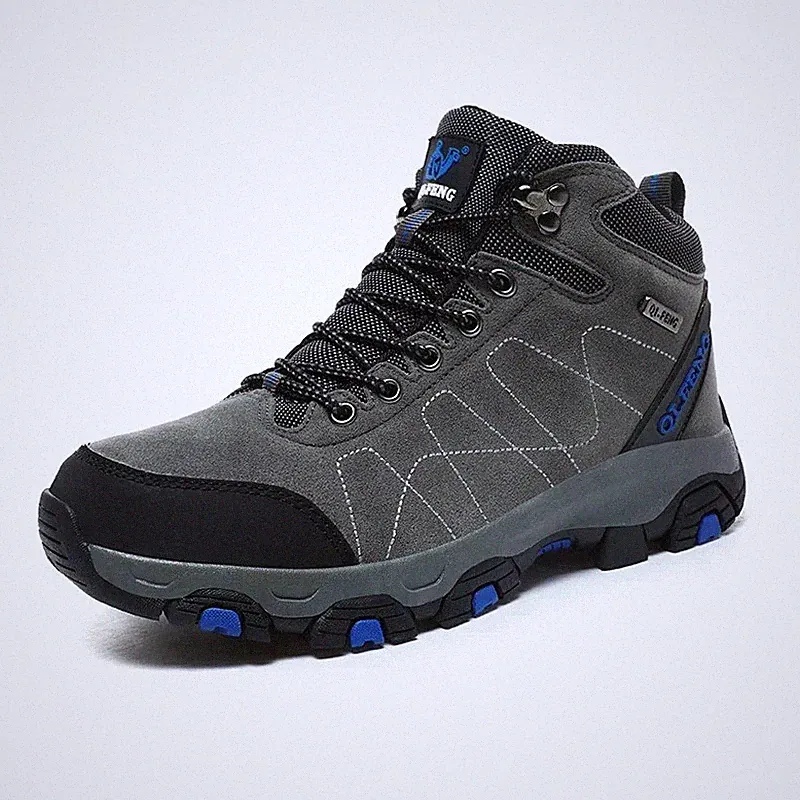 Winter Warm Sports Boots Men's and Women's Outdoor Non-slip Hiking Shoes