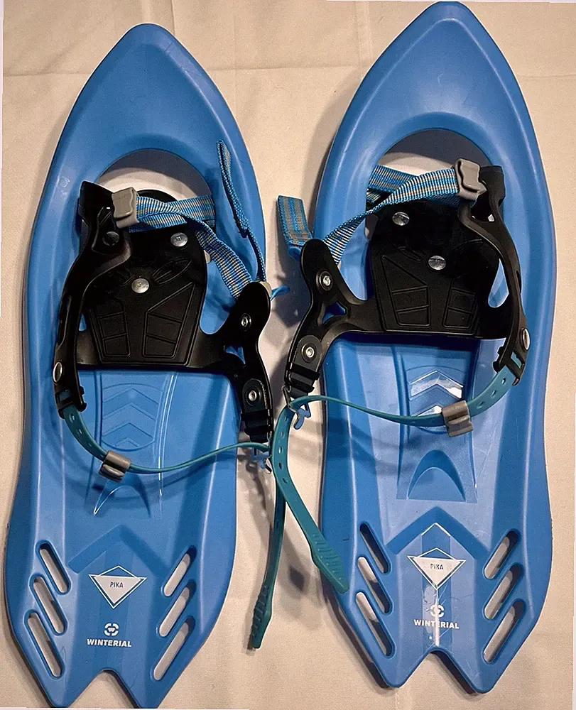 Winterial Back Trail Snowshoes 25 Inch Blue Snow Shoes