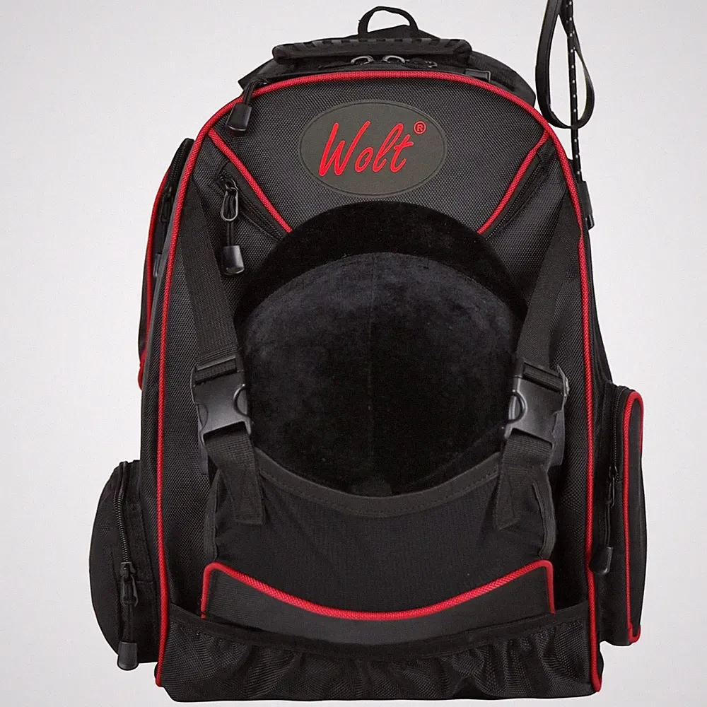 WOLT Professional Equestrian Backpack for Horse Riding, Equipment Pack Bag wi...