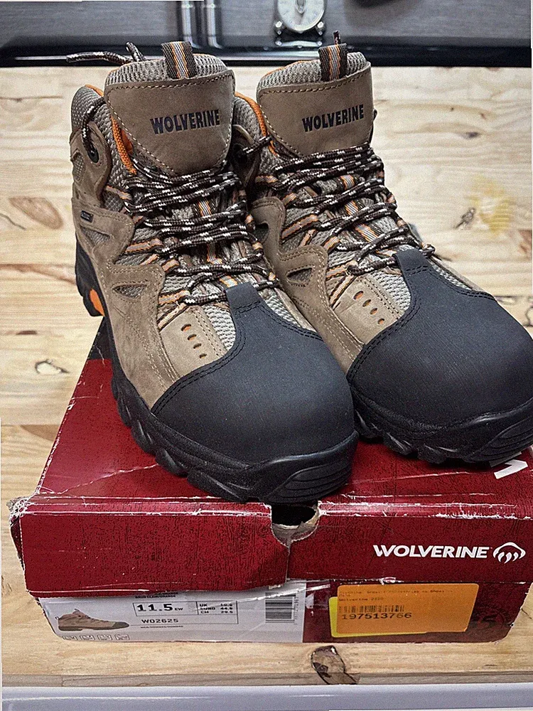 Wolverine Durant Steel Toe Hiking/Work Boots for Men - 11.5 EW