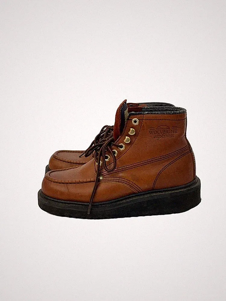 Wolverine Lace-Up Boots/25.5Cm/Brw/Ay75875 3546