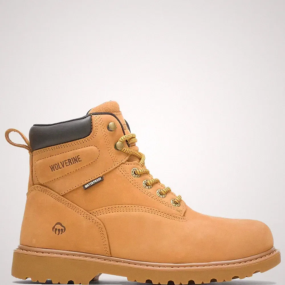 Wolverine Men Floorhand Waterproof 6" Work Boot Work Boots