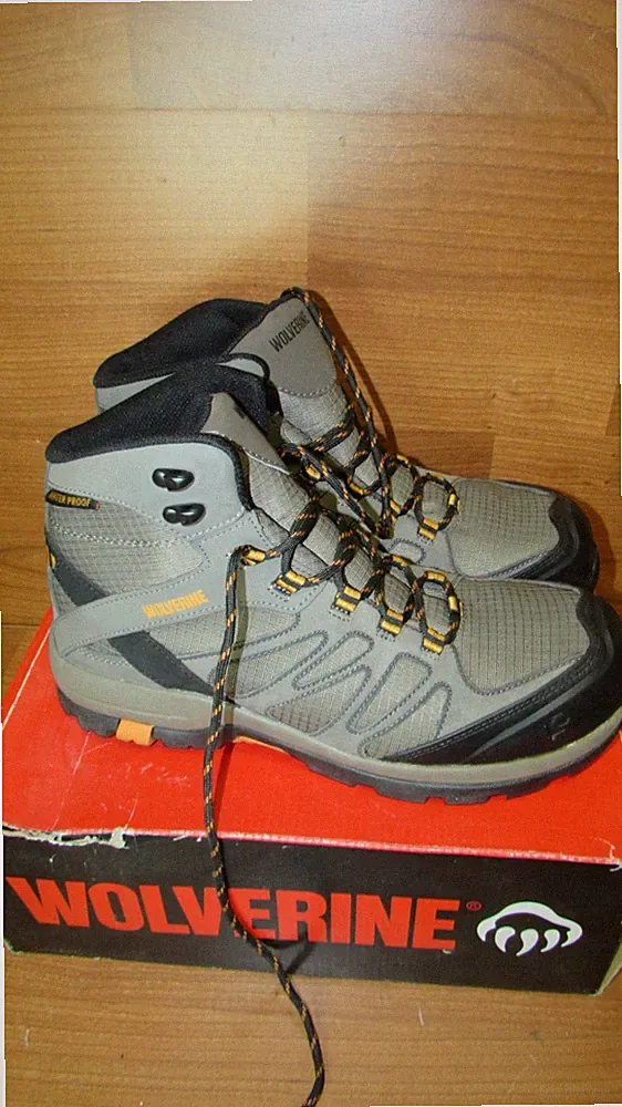 Wolverine Men's Fletcher NT Mid Composite Toe Work Hiking Boots Shoes 9.5US