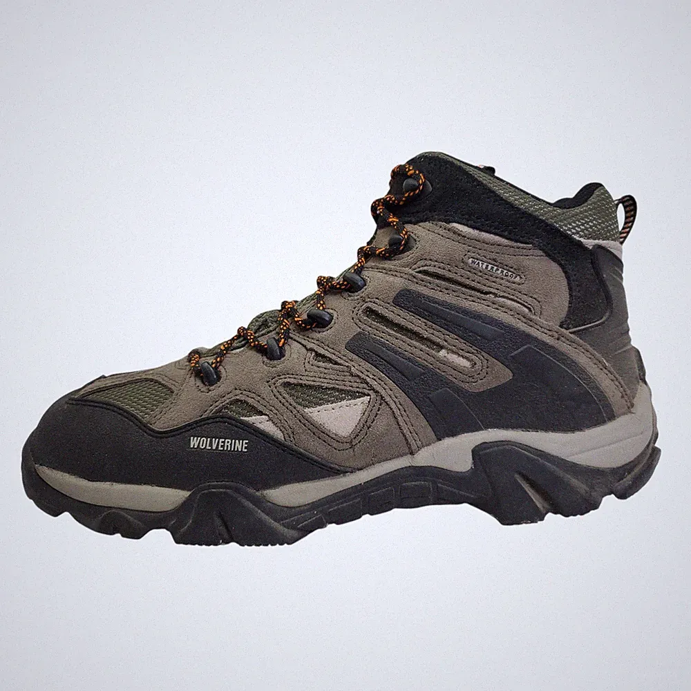 Wolverine Men's Wilderness Waterproof Mid Hiking Boots, Bungee Cord, 14 Med US