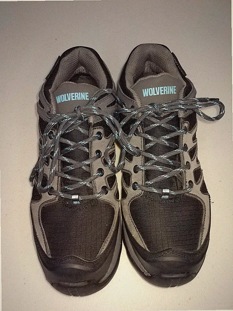 Wolverine Women's Fletcher Low Carbonmax Toe WP Hiking Shoes - W10580 7.5M EUC