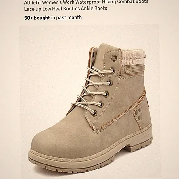 Woman's waterproof hiking boots