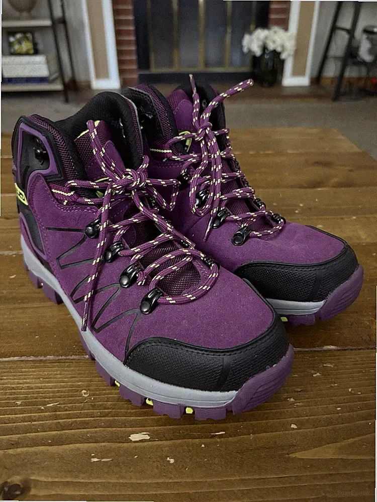 Women Boots Waterproof Hiking Shoes High gang Shoes Non-slip Sneakers For Work