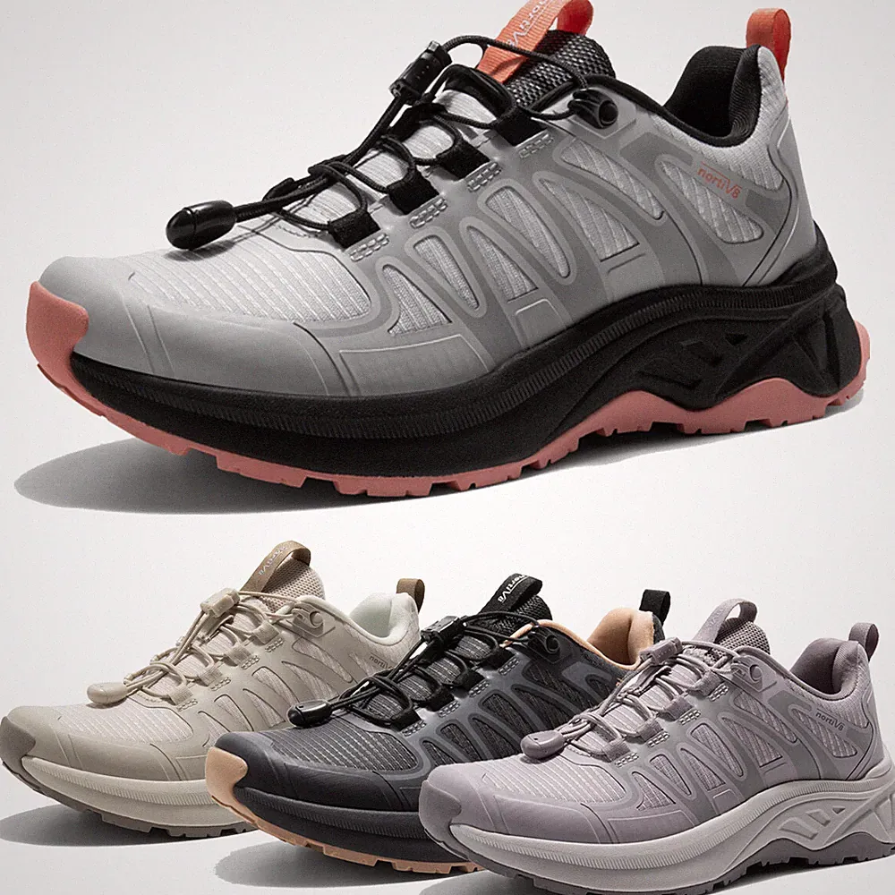 Women Hiking Shoes Breathable Mesh Quick Laces Walking Shoes Trekking Shoes