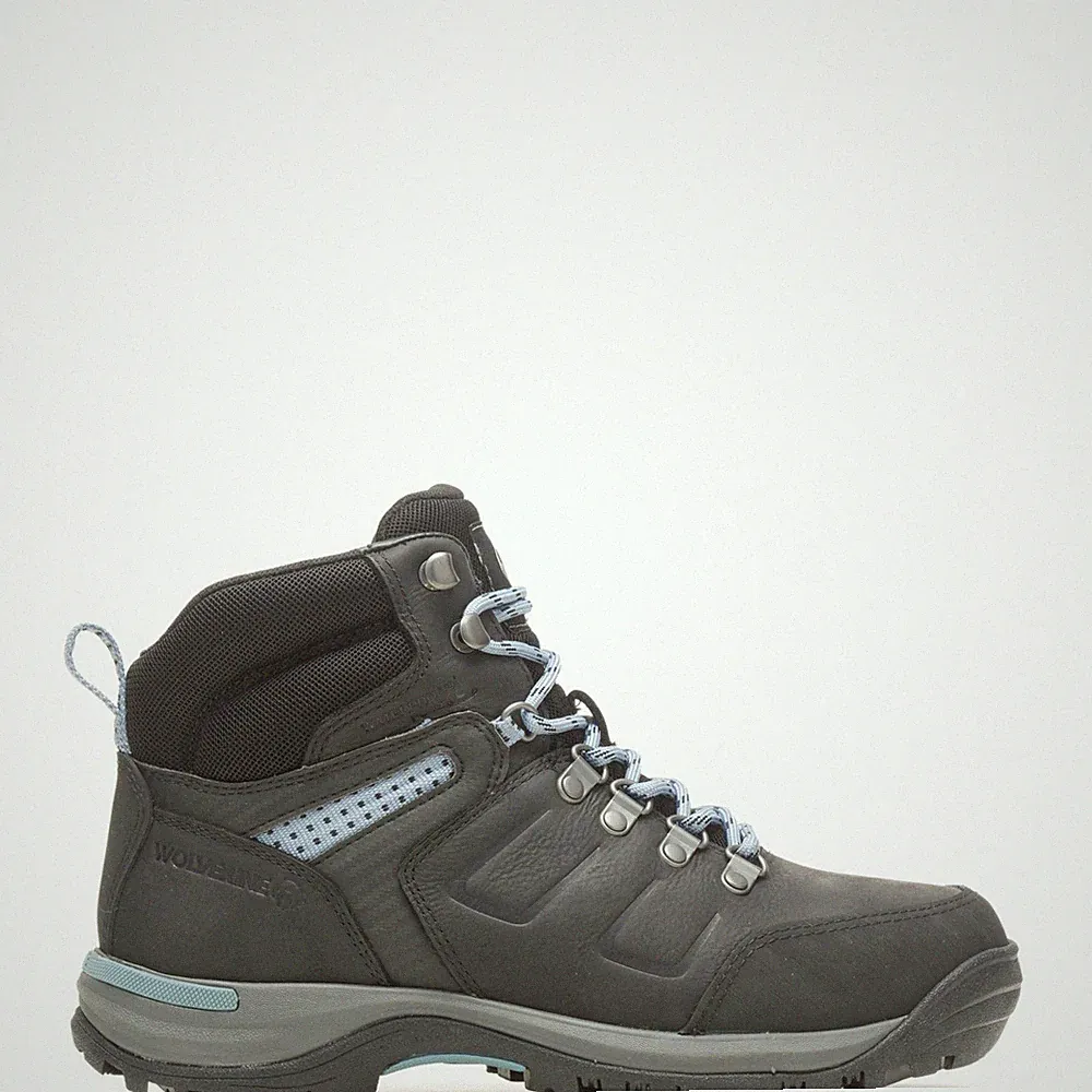 Women's Chisel 2 Steel Toe Waterproof Hiker Hiking Boot, Black, 9.5