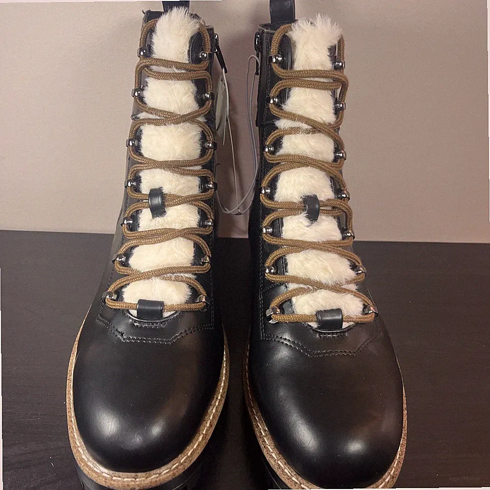 Women's Leighton Hiking Boots, A New Day, Black, Size 6.5