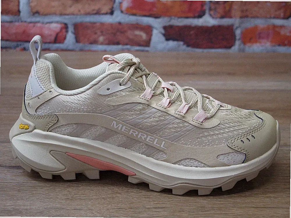 Women's Merrell Moab Speed 2 Breathable Low-Top Hiking Boot Khaki *J037854