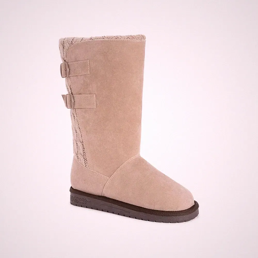 Women's MUK LUKS Jean Boots Stone