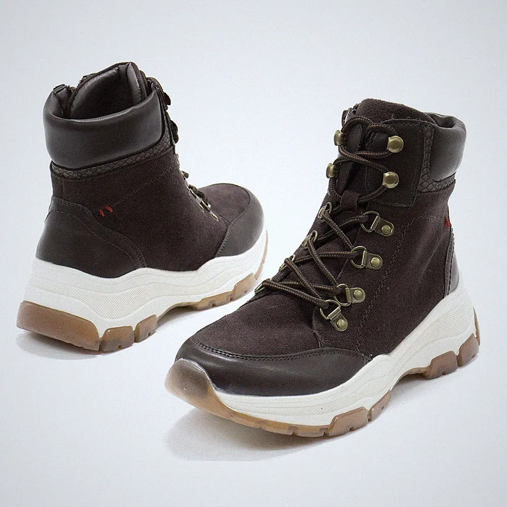 Women's Patrizia Kikoit Lace Up Hiking Boots - Brown