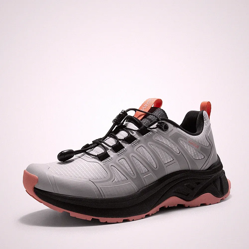 Women's Quick Laces Hiking Shoes Lightweight Walking Outdoors Trekking Trails...