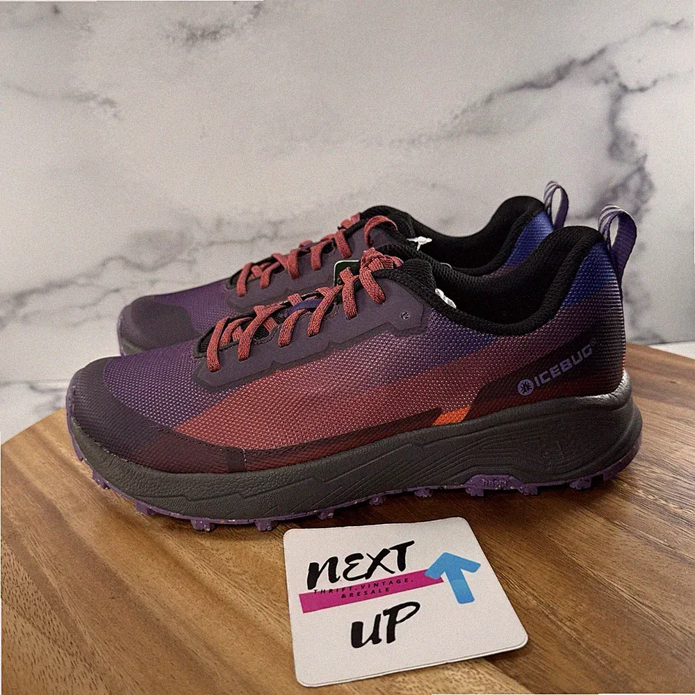 Women’s size 8.5-ICEBUG Horizon RB9X Purple Pink Trail Outdoor Hiking Shoes