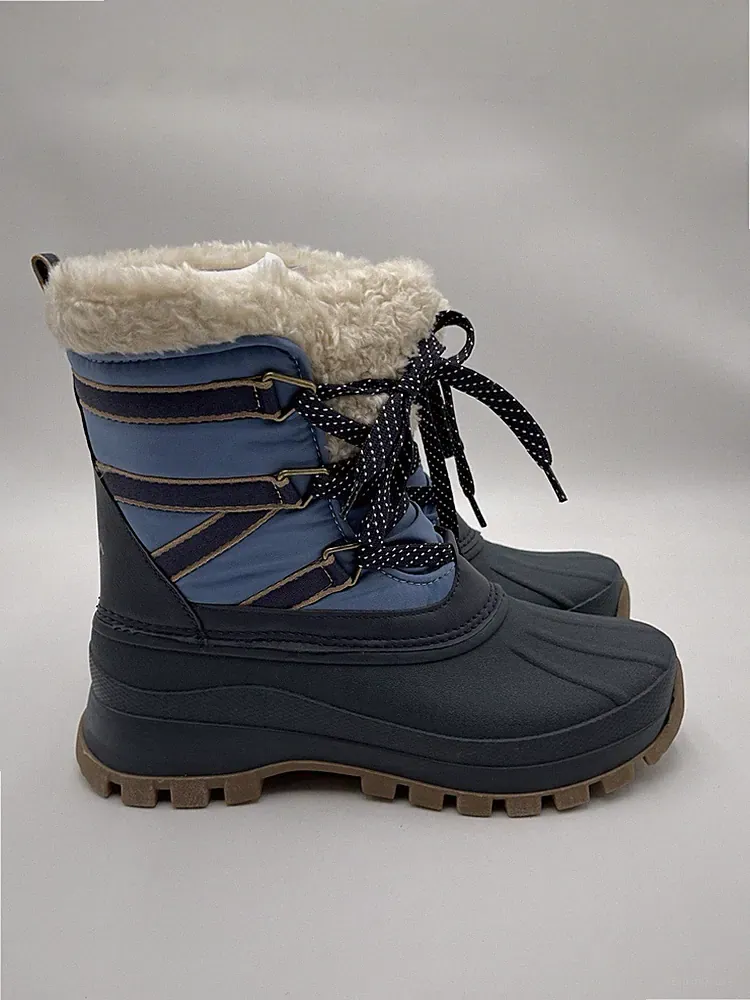 Women’s Storm By Cougar Fresno Line Snow Boots Navy Size 10