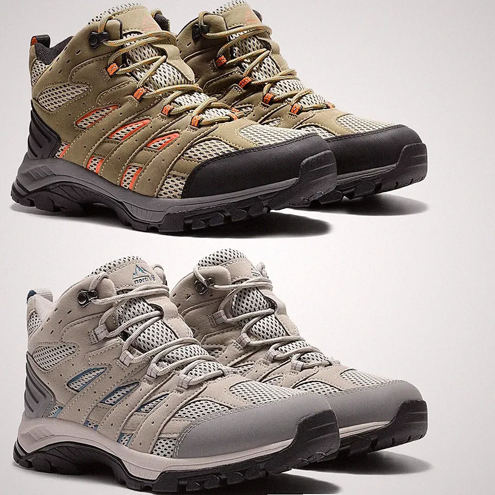 Women's Waterproof Hiking Boots Outdoor Mid Lightweight Boots Shoes-Wide Size