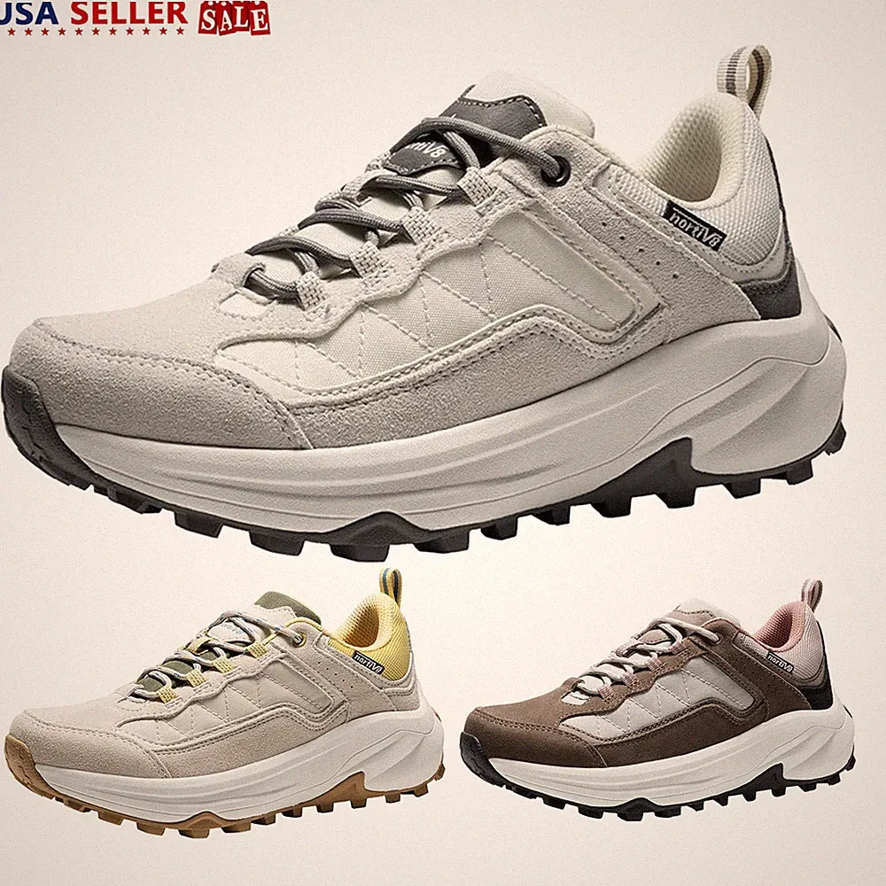 Women's Waterproof Hiking Shoes Lightweight Walking Trekking Sneaker Shoes