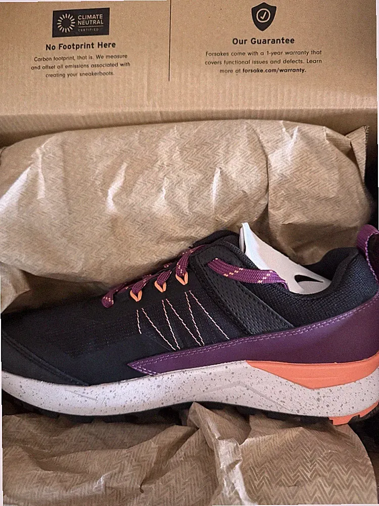 Womens Forsake Cascade Peak Low WP Hiking Shoes 6.5