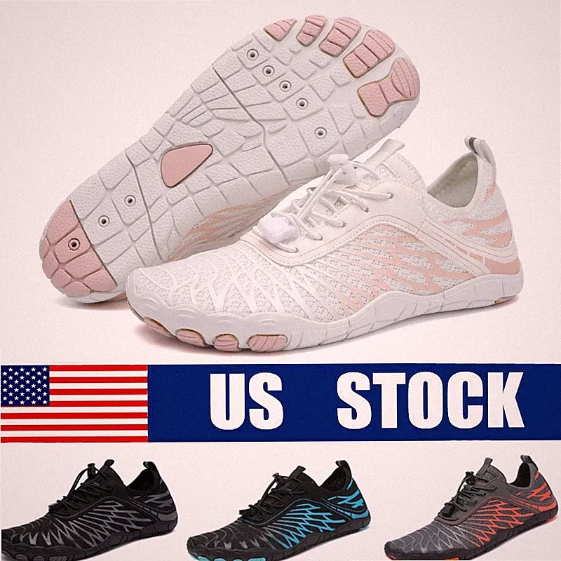 Womens Mens Water Shoes Aqua Shoes Beach Swim Barefoot Non Slip Surfing Size US