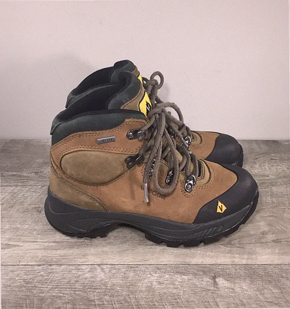 Womens Vasque 7177 Gore-Tex Waterproof Wasatch Hiking Leather Boots Size 6.5
