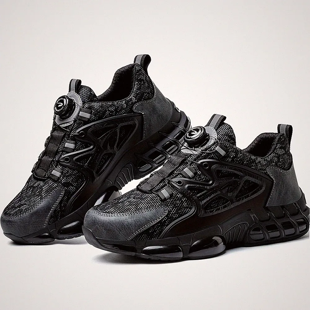 Work Indestructible Safety Shoes Steel Toe Work Boots Breathable Men Sneakers