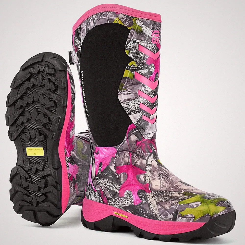 Wovenpak Hunting Boots for Women, Women's Waterproof Rubber Boots with Steel...