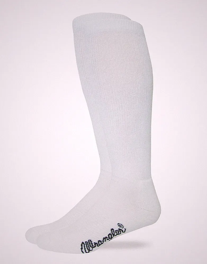Wrangler Men's 80% Cotton Over the Calf Western Boot Socks 2 Pair Pack