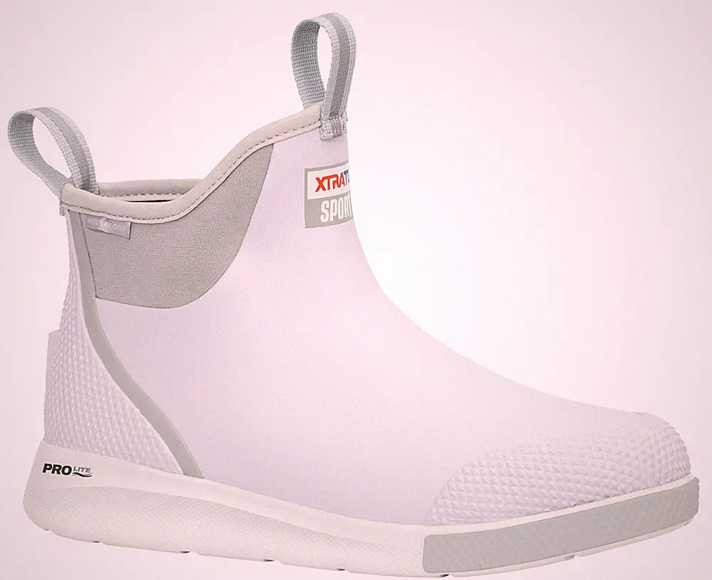 XtraTuf ADSM-101-WHT070 ADB Sport Deck Boots for Men - 7M